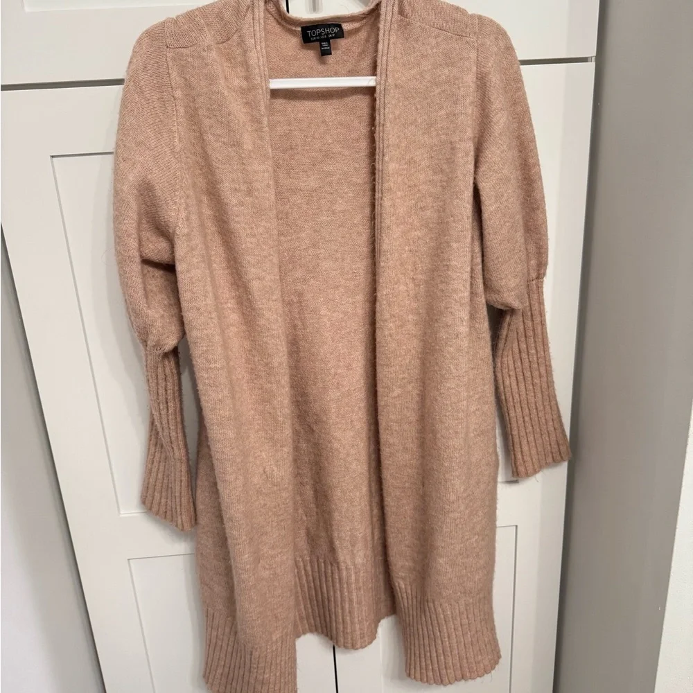Topshop Soft Pink Cardigan - Picture 3 of 6